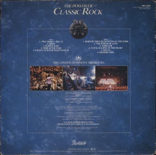 The London Symphony Orchestra The Power Of Classic Rock UK vinyl